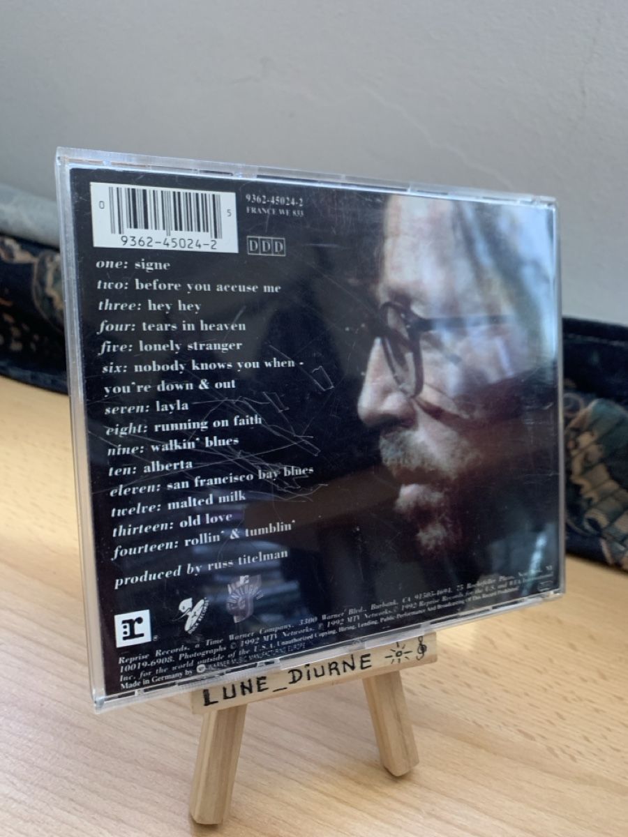 CD: CD Eric Clapton Unplugged album  – Usato da Salavaux venduto da Lune_Diurne 1