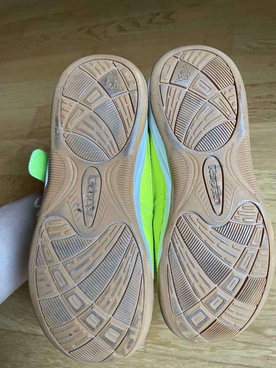 Kappa Scarpe per ragazzi: Kappa Hallenschuhe, Gr. 31, Neon Gelb – Usato da Bern venduto da brup 3