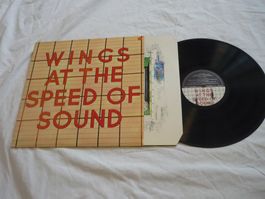 1x Vinyl - Wings - at the speed of sound