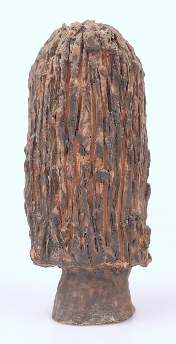 Skulpturen & Statuen: Handgemachte Tonskulptur eines Kopfes – Gebraucht aus Volketswil von brockipfannenstil 4