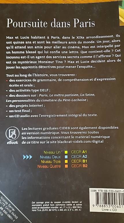 Alle DVDs: Poursuite dans Paris – Gebraucht aus Spiez von sus_2m5b 2