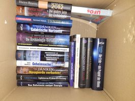 Top-Sammlung: 200 Bücher über UFOs, Pyramiden ect