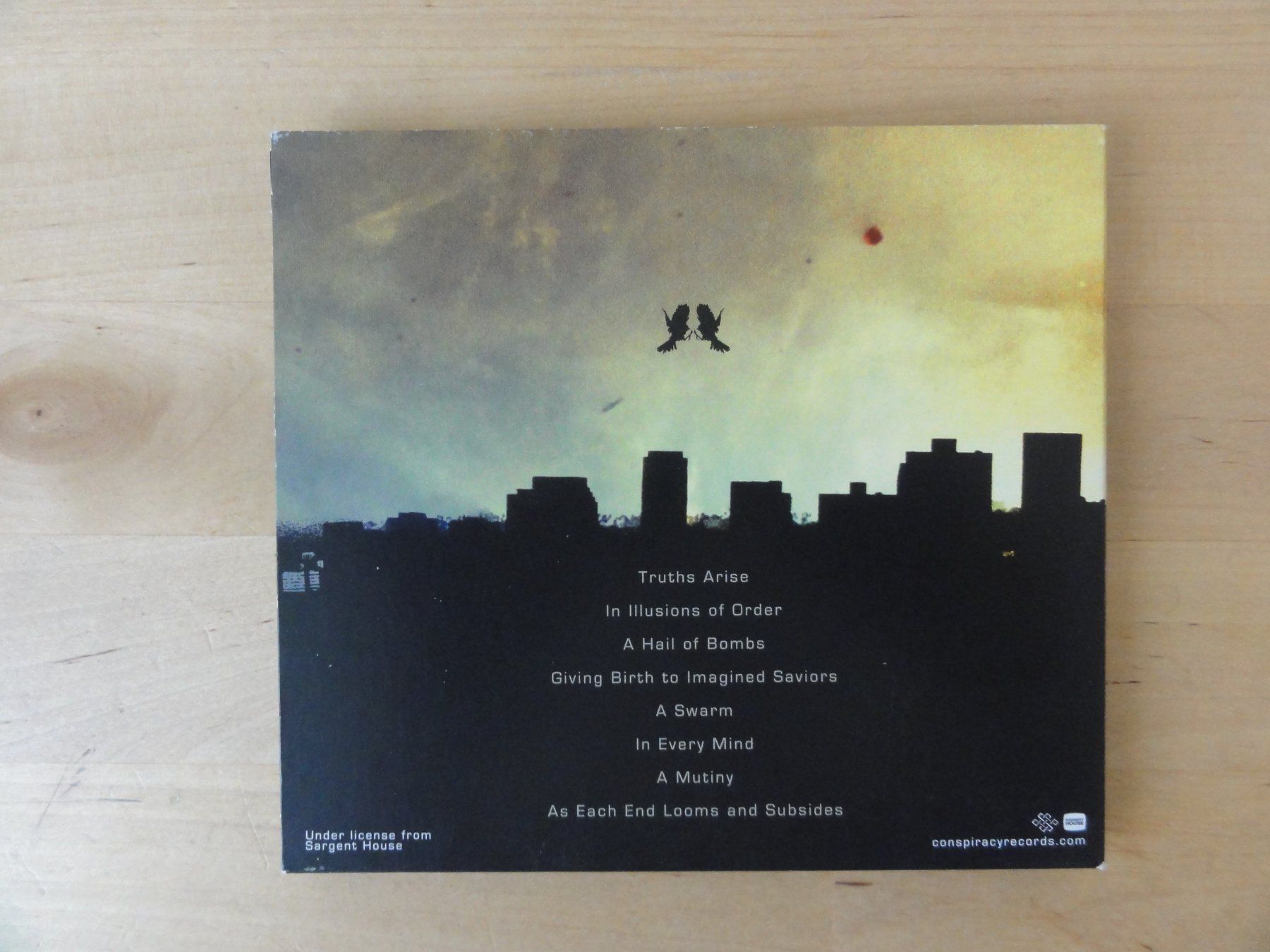 CD: RED SPAROWES "The Fear" – Usato da zürich venduto da Goldimmund 5