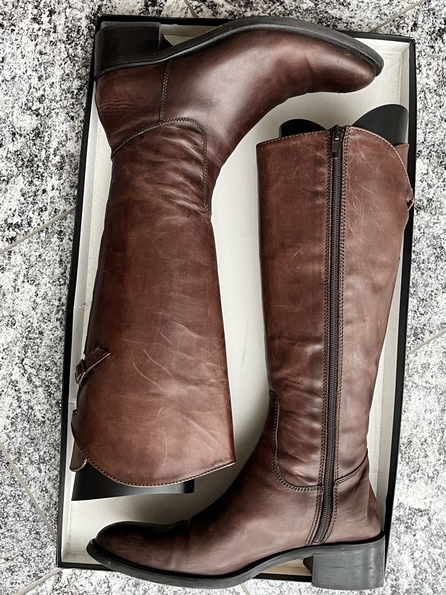 Navyboot Damenschuhe: Stiefeln von Navy Boot, braun – Gebraucht aus Chur von Moca17 2