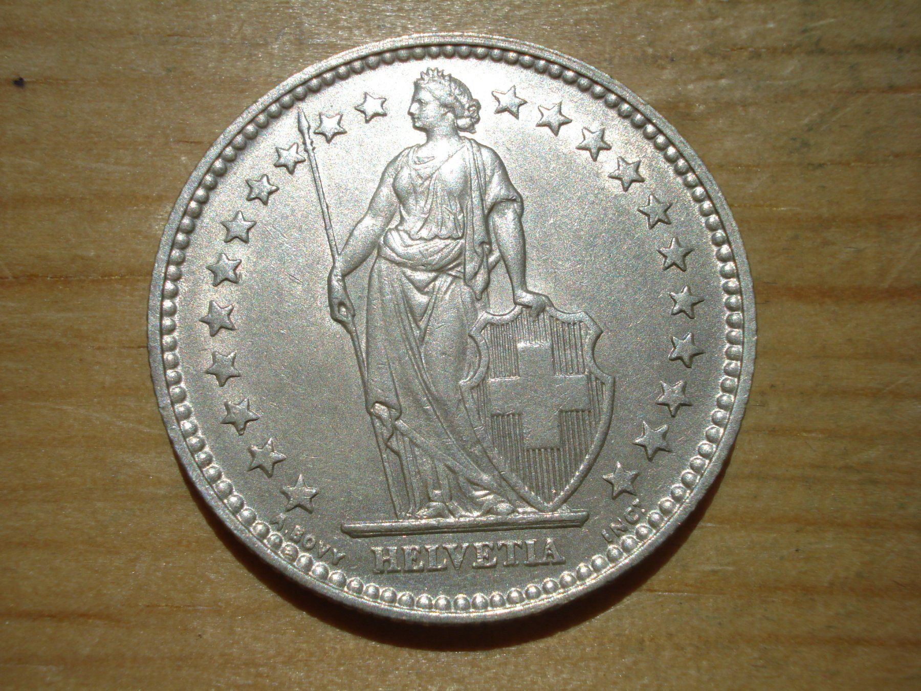Alle Münzen: (H3) 2 Franken 1879 UNZ- – Gebraucht aus Erlach von Net-Coins 2