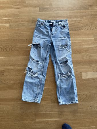 Damen Jeans Bershka Fashion mit Löcher