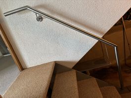 Handlauf Chromstahl 30cm und 1.19m