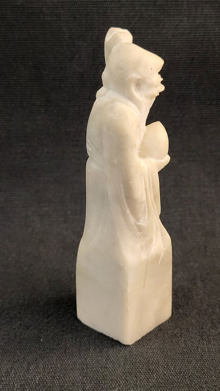 Figuren: Chinesische Stein-Schnitzerei SIEGELSTEIN – Gebraucht aus Basel von spinne02 2