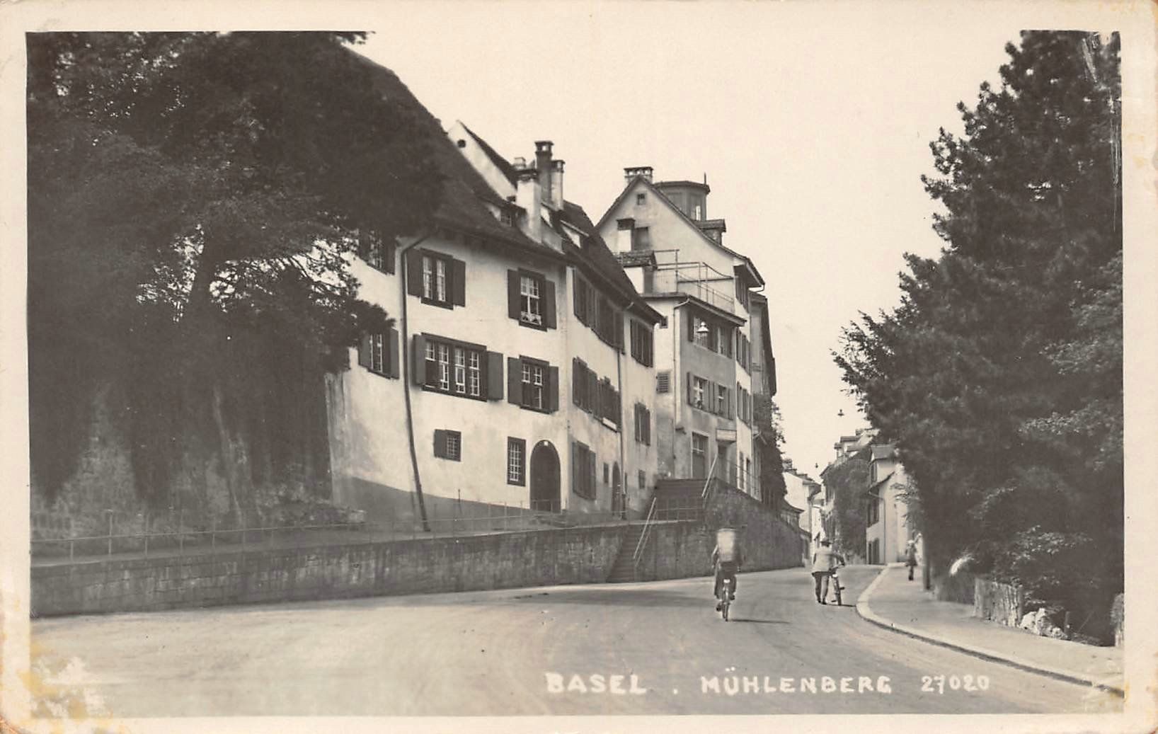 Cartoline postali: Basel, Mühlenberg – Usato da Ottikon b.Kemptth. venduto da Neptun1974