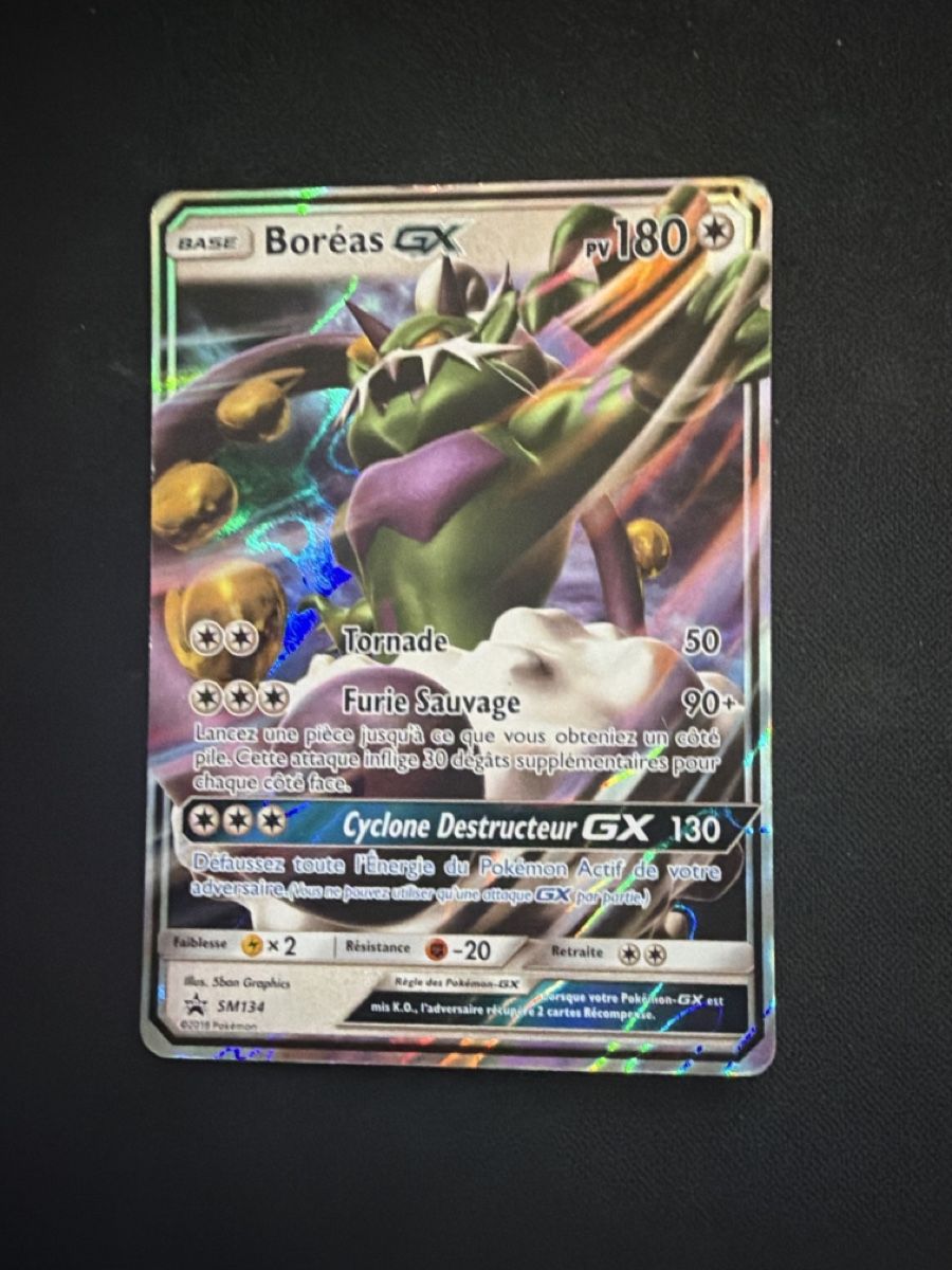 Cartoline: Pokémon Boréas GX SM134 – Usato da Onex venduto da Shop2Rayan