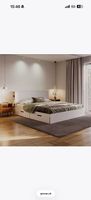 Bett MARGARET 140x200 cm mit Stauraum  wie neu