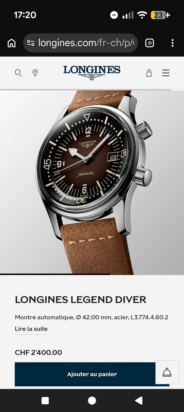Longines Orologi: Longines Legend Diver 42mm – Usato da Chézard-St-Martin venduto da ludo2007 1