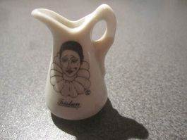 Setzkasten Krug weiss, Clown Tristan