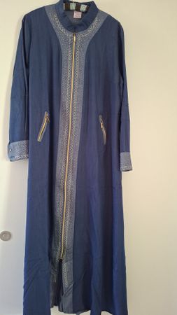 SEVVAL Giysim Damen Lange Jeans-kleid Grösse 50 neu