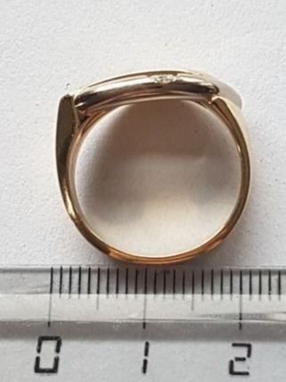 Anelli: 750 Goldring mit 1Brillant – Nuovo (secondo la descrizione) da Unterägeri venduto da Altgoldschmuck 7