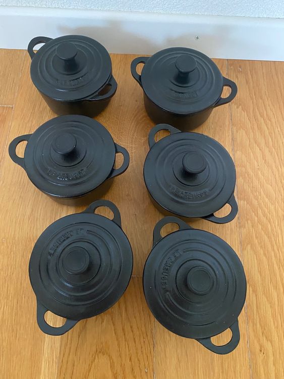 Mini Schnellkochtopf 8L Gusseisen - Keramik Antihaft Für Alle Herde