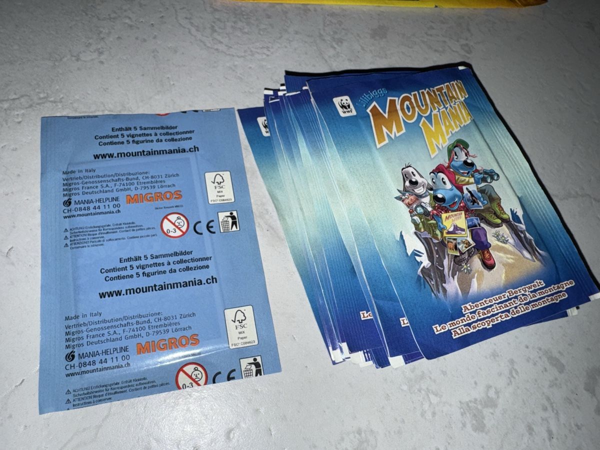 Migros Sammelbilder & Trading cards: Diverse Sammelbilder Migros Lilibiggs – Neu und originalverpackt aus Gossau ZH von Shaolin 2