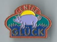 Centre Glück  Schwein Pin