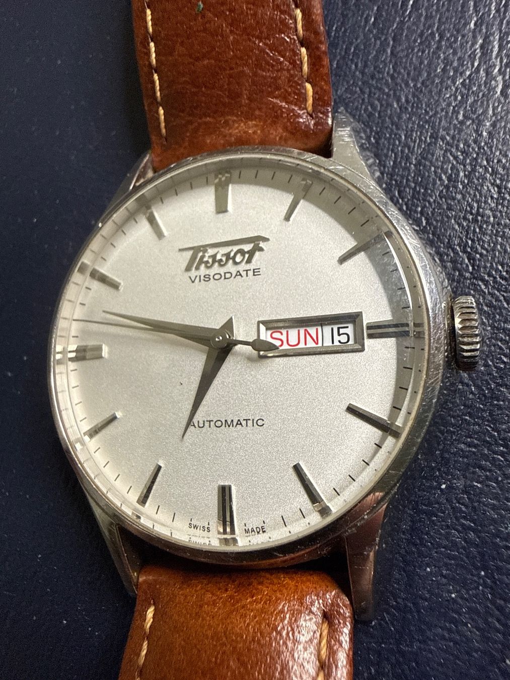 Tissot Orologi: Tissot Visodate Automatic 40 mm – Usato da Pfeffingen venduto da Allhandelklgwatches