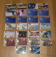 Lot de 26 cartes téléphoniques Swisscom bon état