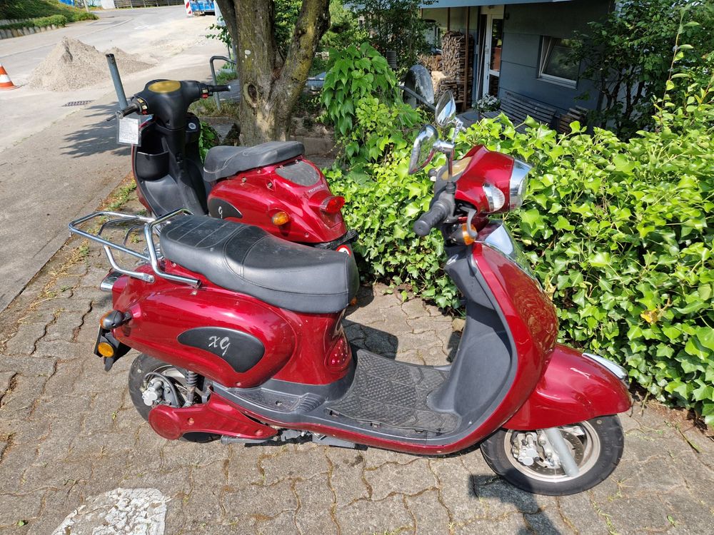 E-Roller Erider Beauty E300 Vespino Rot (mit Ersatz-Roller) (Gebraucht ...