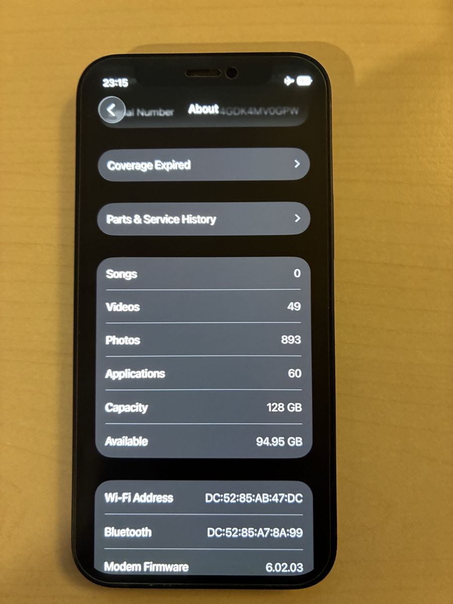 Apple Telefoni cellulari / Smartphones: iPhone 12 Mini - 128GB Black – Usato da Grenchen venduto da gabifp 8