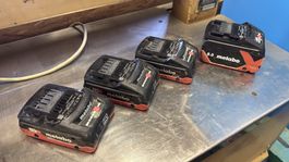 2x Metabo Akku 18V 4.0Ah 5.2Ah 8.0Ah gebraucht