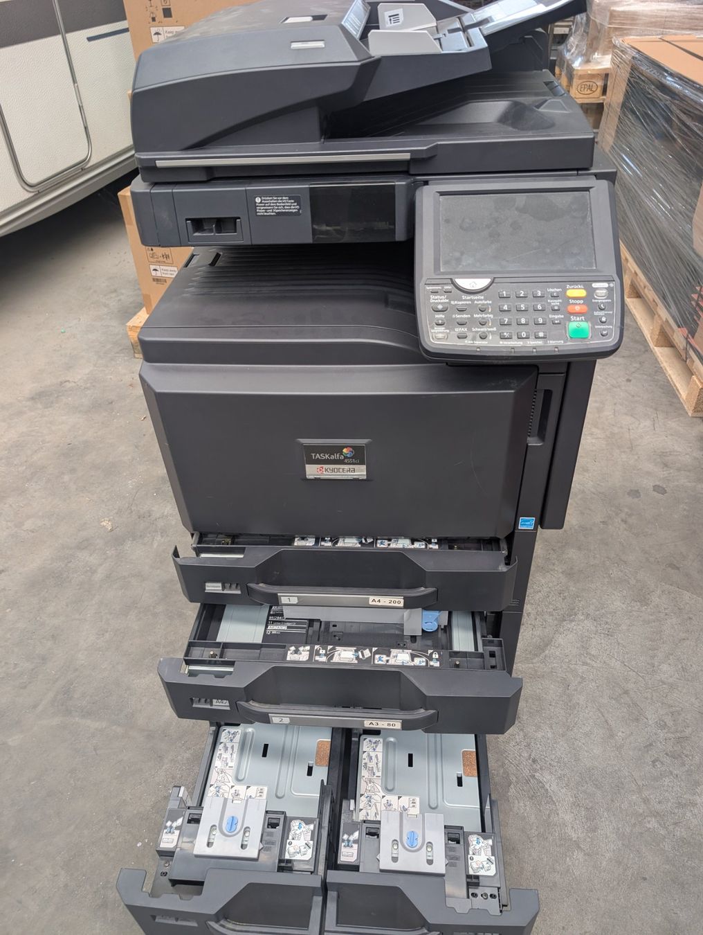 Kyocera Fotokopierer: Multifunktionscenter Kyocera – Gebraucht aus Lienz von Barebooh 3