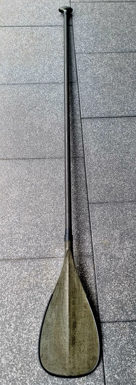 Gommoni, kayak & canoe: Nidecker Voll-Carbon SUP-Paddel / einteilig /Länge fix 208cm – Usato da Gempenach venduto da olli1975 2