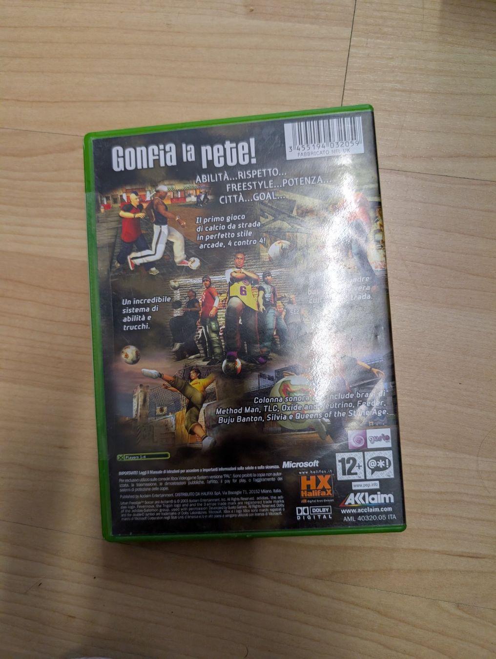 Spiele: Urban freestyle soccer microsoft xbox – Gebraucht aus Giubiasco von Ticinerd 1