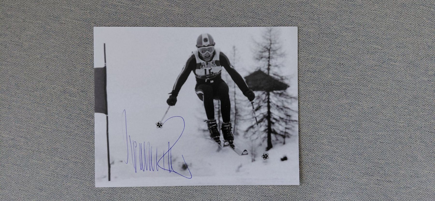 Autografi: Autogramm Bernhard Russi – Usato da Schmerikon venduto da Olympia04