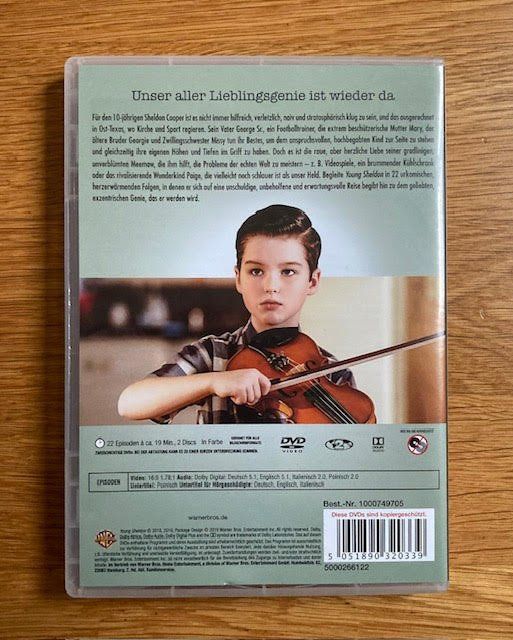 Tutti i DVDs: Young Sheldon Staffel 02 DVD – Usato da zürich venduto da Yerathel 1