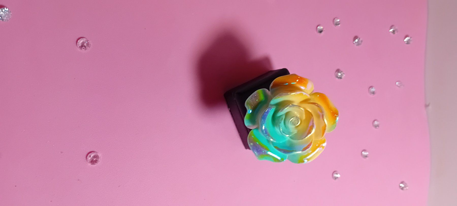 Anelli: modeschmuck ring,,verstellbar,,eine rose – Nuovo (secondo la descrizione) da Basel venduto da bij_5hqd 2