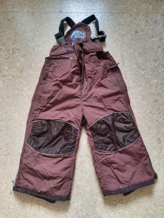 Jungen Skihose, braun, Gr. 86/92