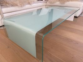 Moderner Glas-Couchtisch – elegantes Design