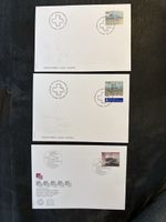 Enveloppes premier jour Suisses 2004 3 pièces comme neuves