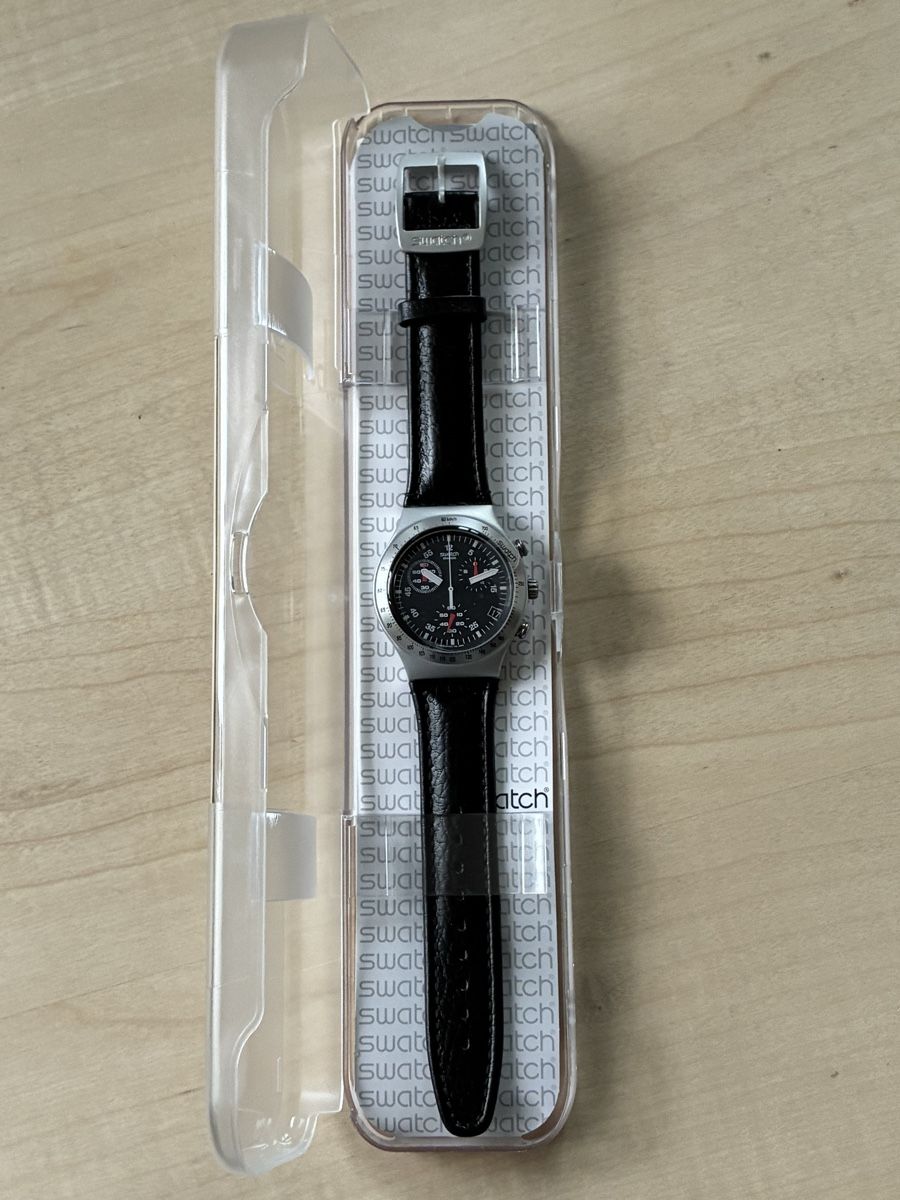 Swatch Orologi: Swatch Irony Chrono neuwertig – Nuovo e nell'imballaggio originale da bern venduto da Stawol 1