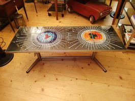 Table basse en carreaux de céramique, 1970