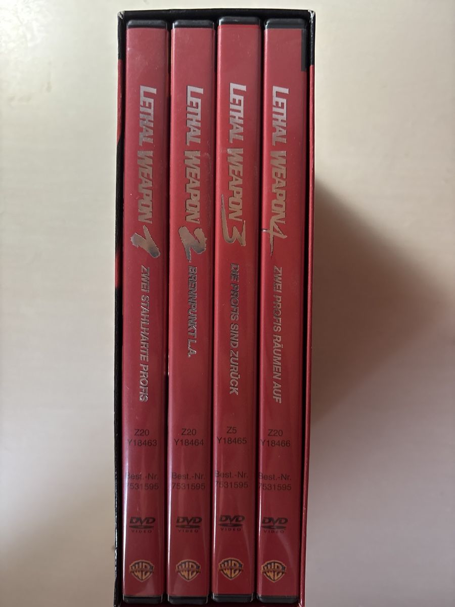 Alle DVDs: Lethal Weapon Complete Edition - Kultfilm Klassiker! – Gebraucht aus Ruswil von Slivio_ 2