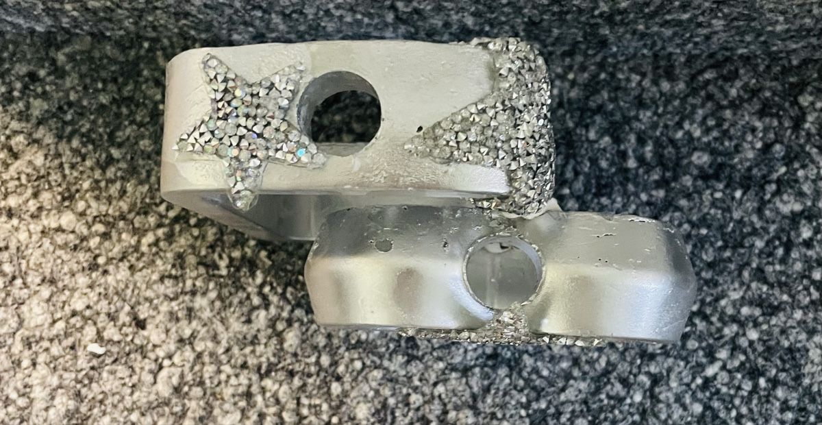 Portacandele: Dekoherz mit Sternen Kerzenhalter silberfarben neu – Nuovo e nell'imballaggio originale da Au ZH venduto da Jaggy4 2