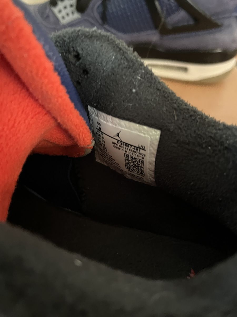 Scarpe da uomo: Jordan 4 Retro Winterized Loyal Blue, Grösse 44 – Usato da Lupsingen venduto da sil_l6wg 3