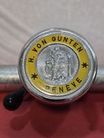 Sonnette de vélo ancienne H. Von Gunten Genève, vintage!