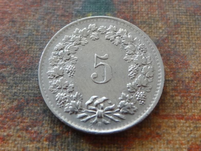Tutti le monete: 5 Rp. 1964 – Usato da Romanel-sur-Lausanne venduto da Swift13 1