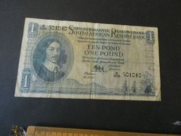 Südafrika 1957, 1 Pound