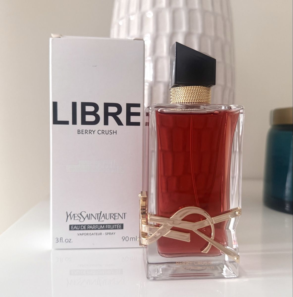 Saint Laurent Parfum & Eau de Toilette: Libre Berry Crush 90 ml Eau de Parfum YSL  – Neu und originalverpackt aus Romanel-sur-Lausanne von Koala1908