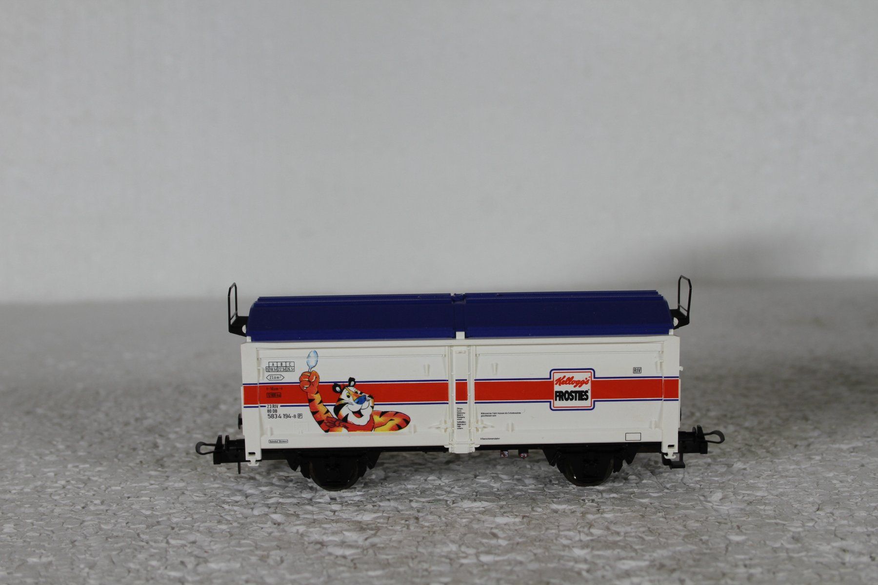 Märklin Modelleisenbahnen: Trix 23861 Güterwagen Kellogg’s – Gebraucht aus Triesen von gleis8
