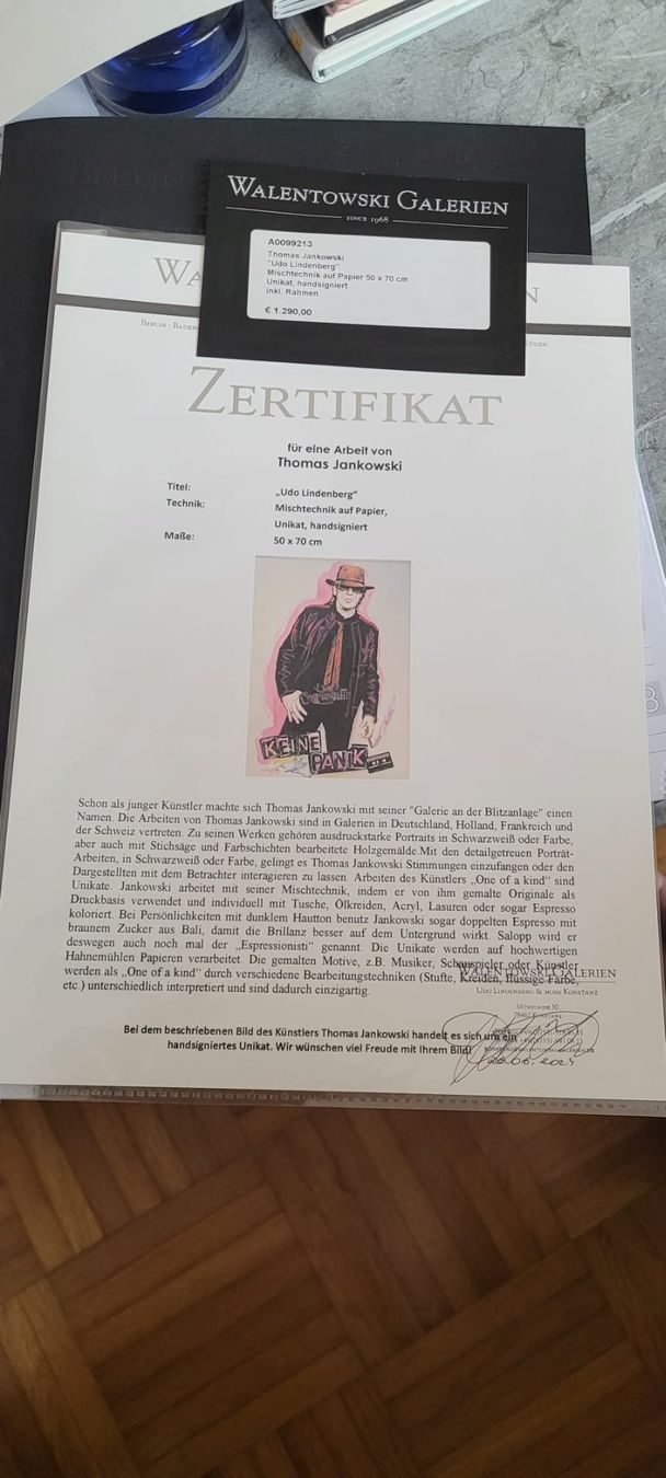 Foto & Immagini: Bild von Udo Lindenberg – Usato da Ennetbürgen venduto da thb_b66b 4