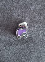 Silber Charm Snoopy im Zug +Garantie