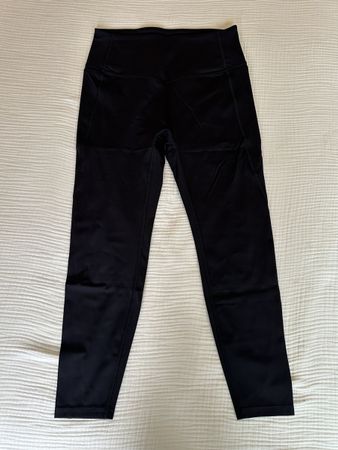 Sportleggins schwarz Grösse 10