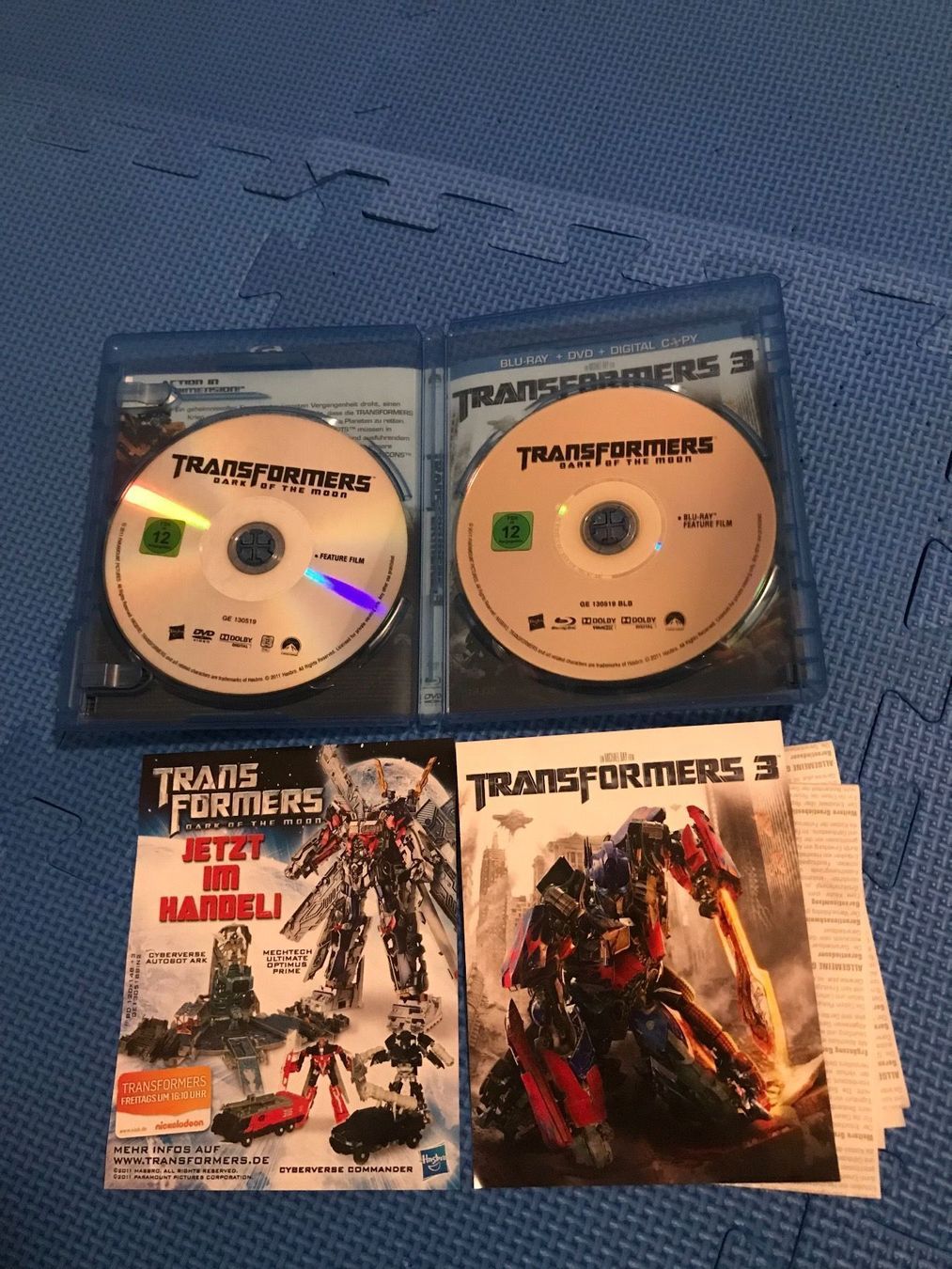 Tutti i DVDs: Transformers 3 Blueray deutsch – Usato da Gossau SG venduto da schlitzerdemon 1